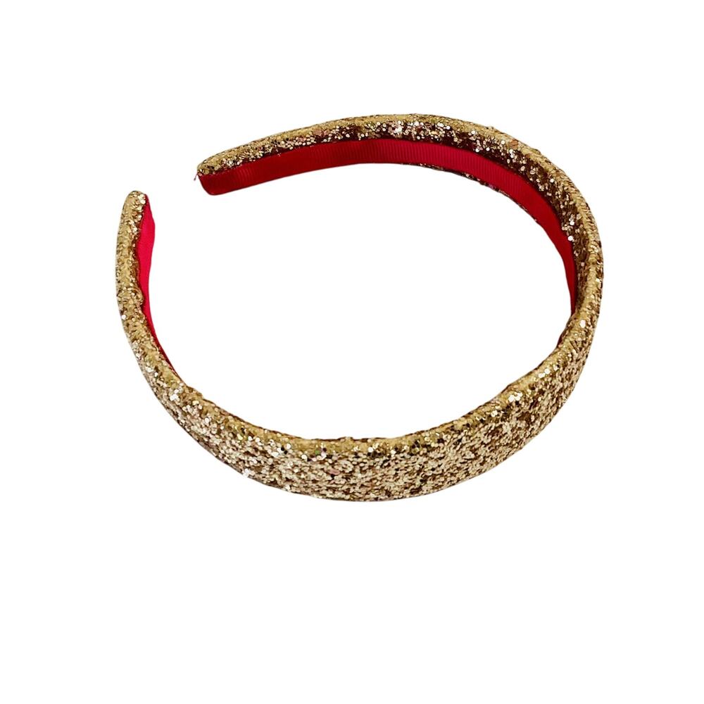Gold Glitter Hair Band